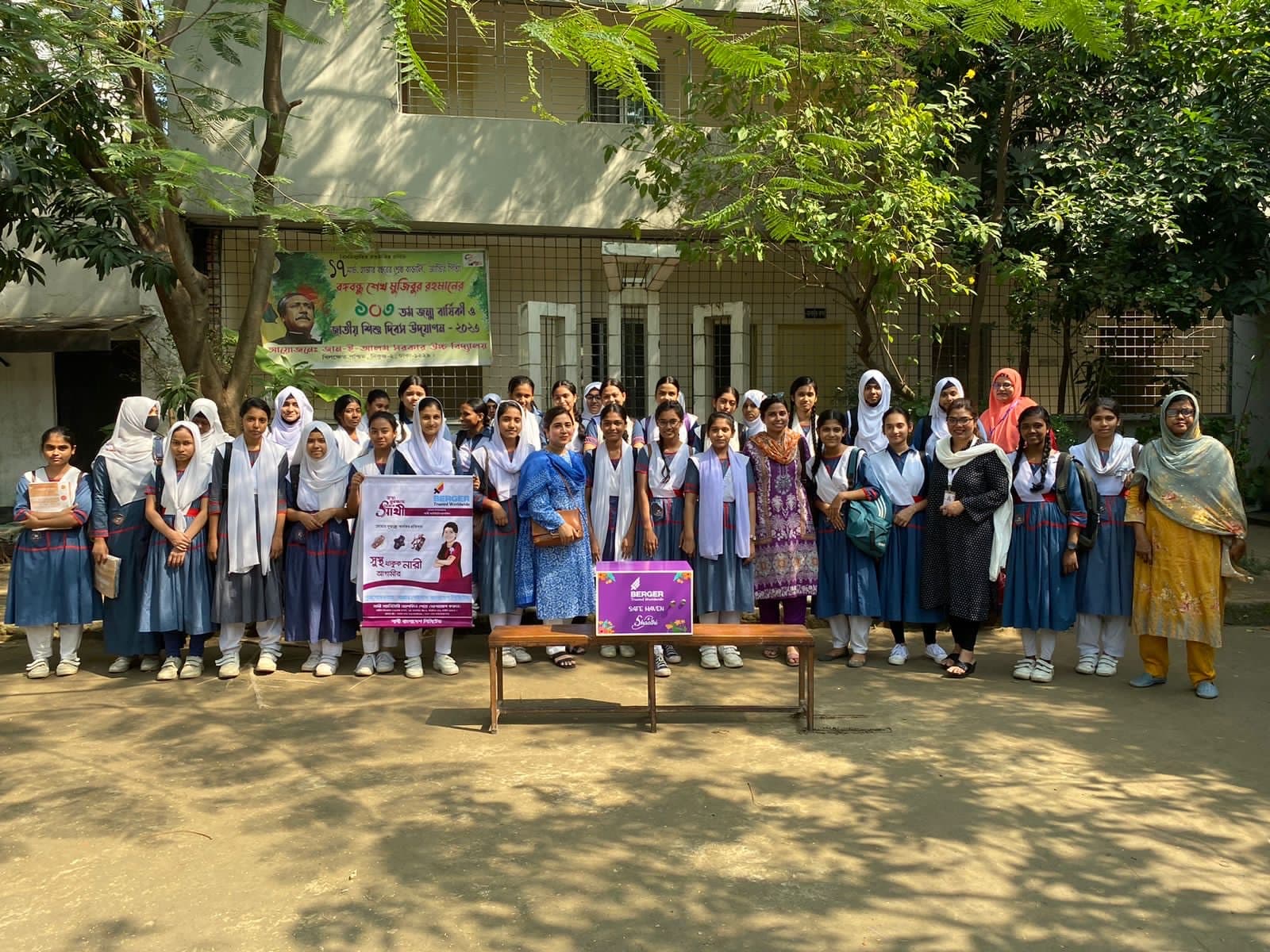 Shaathi Foundation menstrual health projects across Bangladesh